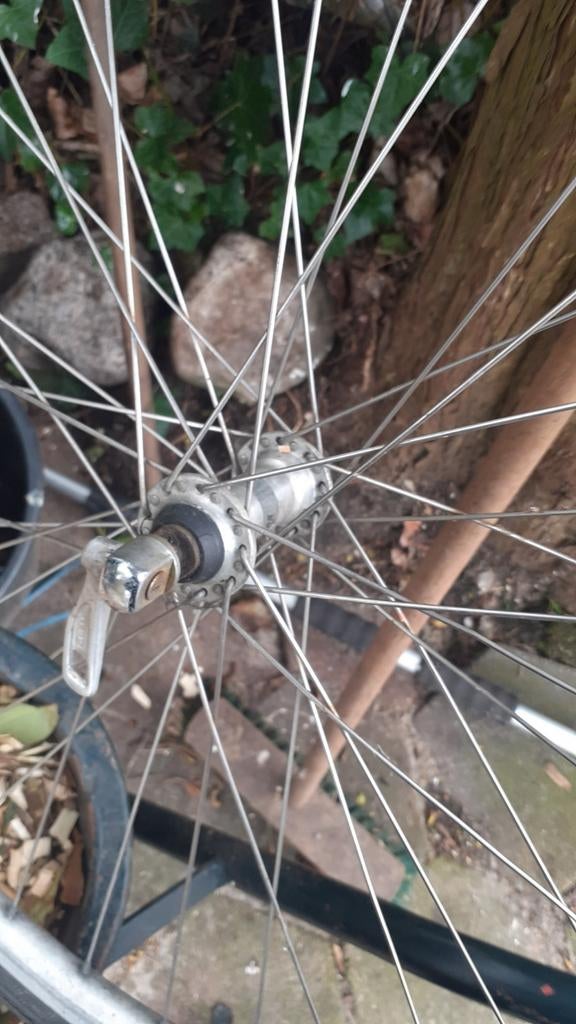 Aluminium fietswiel zonder buitenband 28 inch., Wiel, Gebruikt, Elektrische fiets, Ophalen of Verzenden