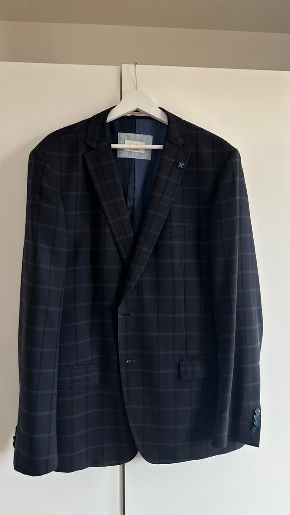 Van Gils Blazer - Blauw - Maat 56, Ophalen of Verzenden, Maat 56/58 (XL), Blauw