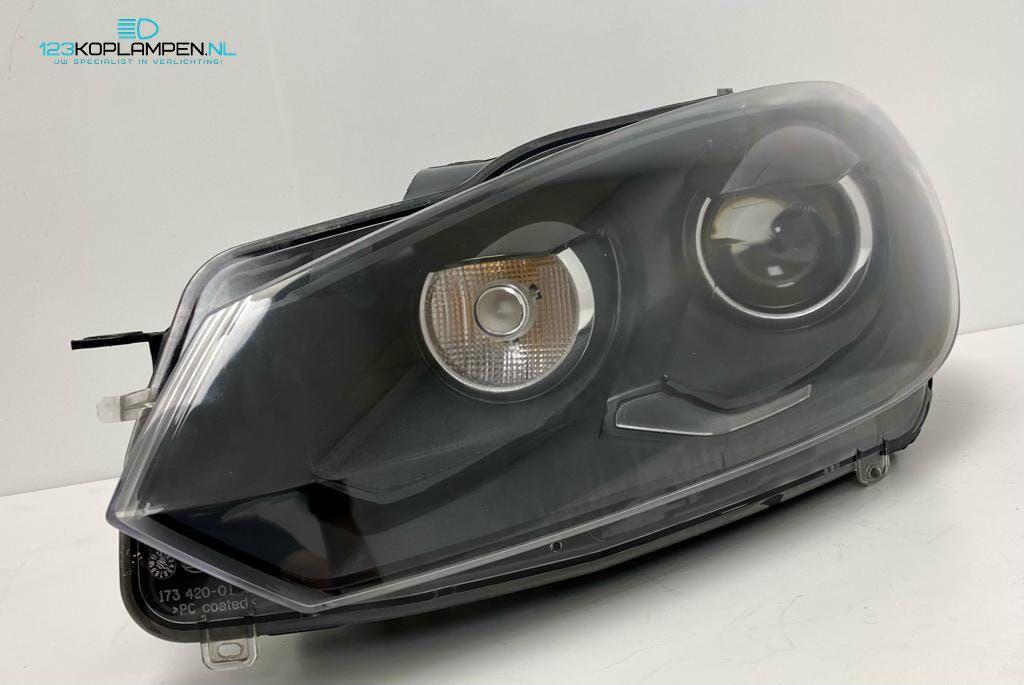 VW Volkswagen Golf 6 R20 R Xenon koplamp links black edition, Auto-onderdelen, Verlichting, Gebruikt, -, Volkswagen, -