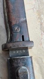 Vroege duitse K98 bayonet Jos.Corts sn 1938 nummergelijk, Ophalen of Verzenden, Duitsland