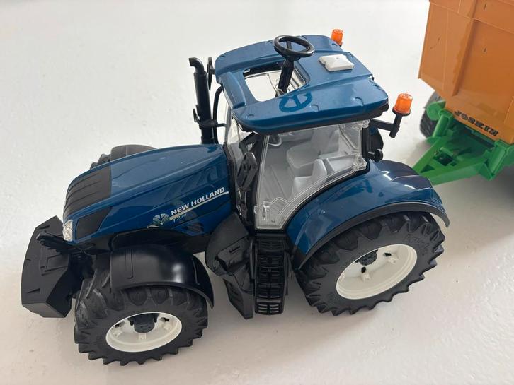 Bruder voertuigen set - Tractor, Maaidorser, Heftruck, Kinderen en Baby's, Speelgoed | Speelgoedvoertuigen, Zo goed als nieuw