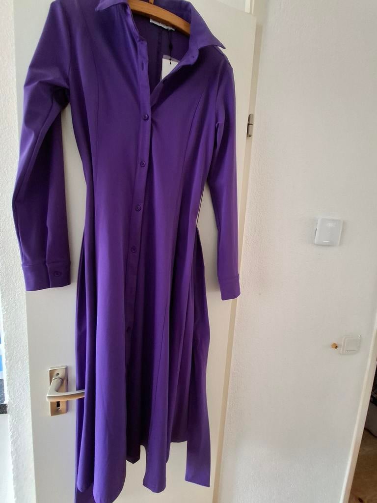 Jurk Nicolette Kluijver, Kleding | Dames, Ophalen of Verzenden, Nieuw, Paars