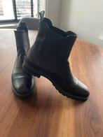 Leren dameslaarsjes boots mt 39 Linea Zeta, Kleding | Dames, Zwart, Lage of Enkellaarzen, Ophalen of Verzenden, Zo goed als nieuw