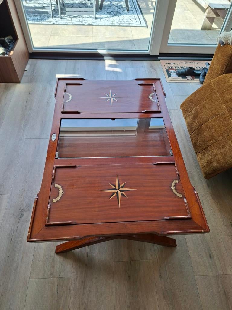 Starbay Salontafel 120x80x40 cm in goede staat, Ophalen, Gebruikt, 100 tot 150 cm, Glas
