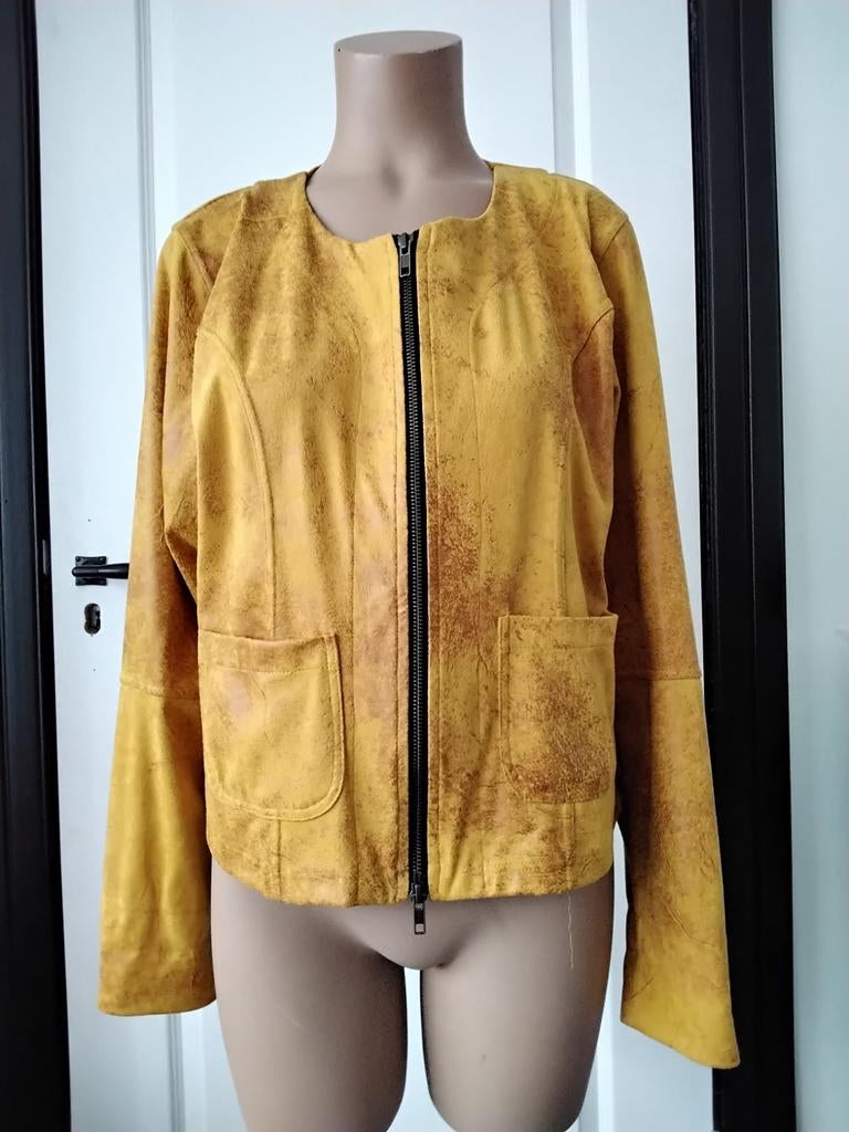 Ophilia Geel Jasje Maat 40 Nieuwstaat, Kleding | Dames, Maat 38/40 (M), Geel, Ophalen of Verzenden, Zo goed als nieuw