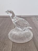 Kristallen patrijs beeldje, Antiek en Kunst, Antiek | Glas en Kristal, Ophalen of Verzenden