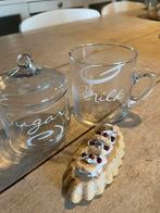 Glass Riviera Maison Sugar & Milk, Ophalen of Verzenden, Zo goed als nieuw