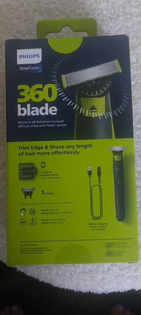 Philips OneBlade Face, Witgoed en Apparatuur, Persoonlijke-verzorgingsapparatuur, Ophalen of Verzenden, Nieuw, Scheren en Epileren
