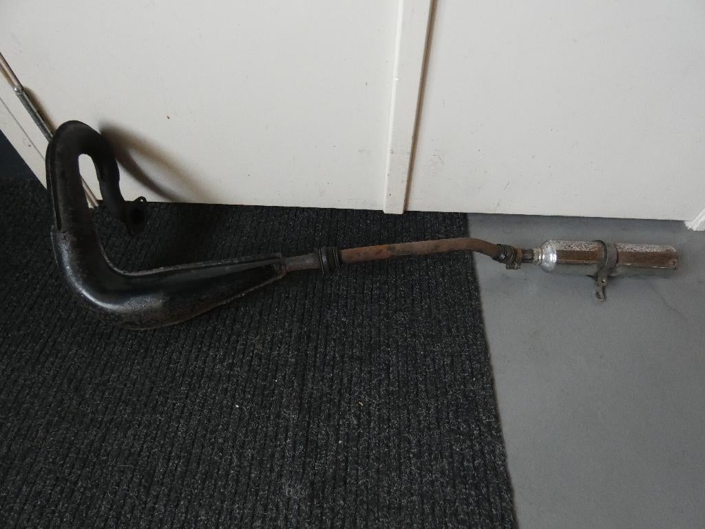 Suzuki TS50 ER uitlaat., Ophalen of Verzenden, Gebruikt, Uitlaat, Overige merken