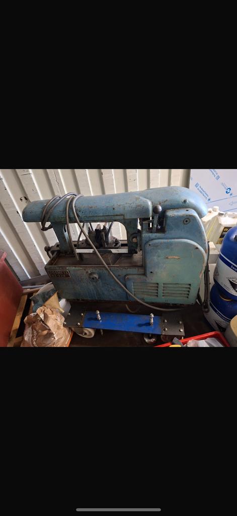 Robuuste Gossmeta BZ220 lintzaag - Type BZ220, Gebruikt, 70 mm of meer, Ophalen of Verzenden, Lintzaag