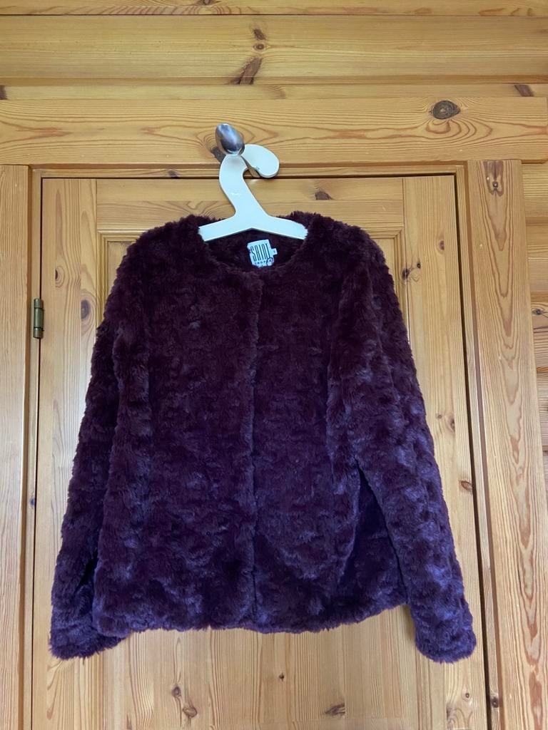 Tussen jas bordeaux Saint Tropez S drukkers, Kleding | Dames, Jassen | Winter, Ophalen of Verzenden, Zo goed als nieuw, Maat 36 (S)