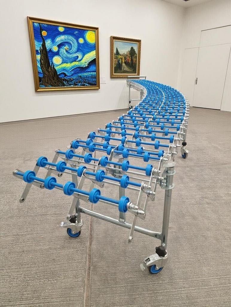 Blume Rollenbaan Scheren-Rollenbahn Transportband, Ophalen of Verzenden