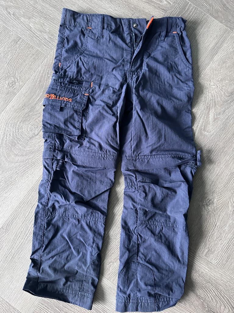 Troll kids afritsbroek donkerblauw maat 110, Kinderen en Baby's, Broek, Jongen of Meisje, Trollkids, Ophalen of Verzenden