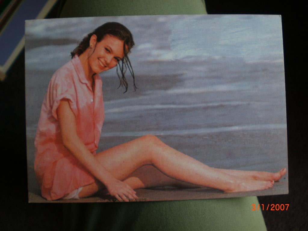 kaart Diane Lane 4, Ophalen of Verzenden, 1980 tot heden, Ongelopen, Sterren en Beroemdheden