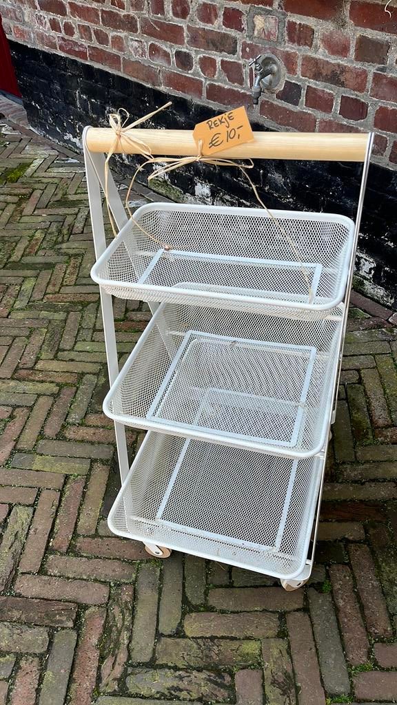 Manden rekje, Huis en Inrichting, Ophalen, Zo goed als nieuw