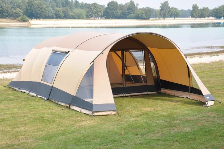 Baco 4600 Tunneltent, Caravans en Kamperen, Tenten, tot en met 6, Zo goed als nieuw, Ophalen of Verzenden