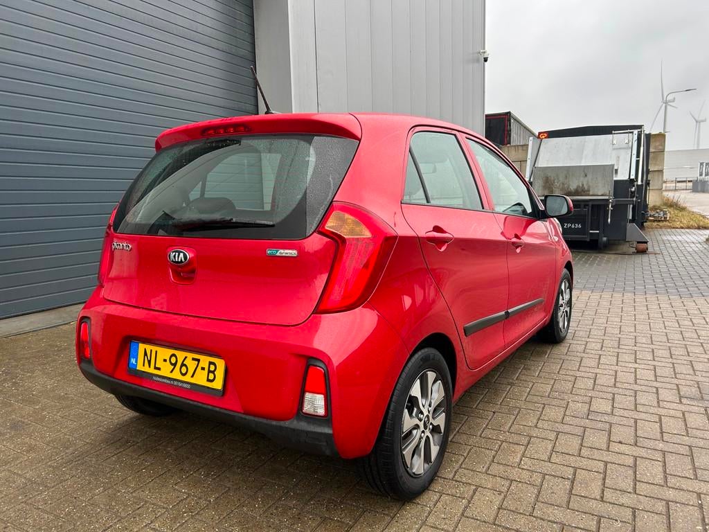 Kia Picanto 1.0i CVVT EconomyPlusLine NAVI AIRCO 5DRS, Voorwielaandrijving, Stof, Gebruikt, Euro 6