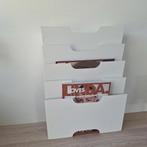 Ikea tijdschriftenhouder bureau organizer Kvissle wit, Ophalen of Verzenden, Zo goed als nieuw
