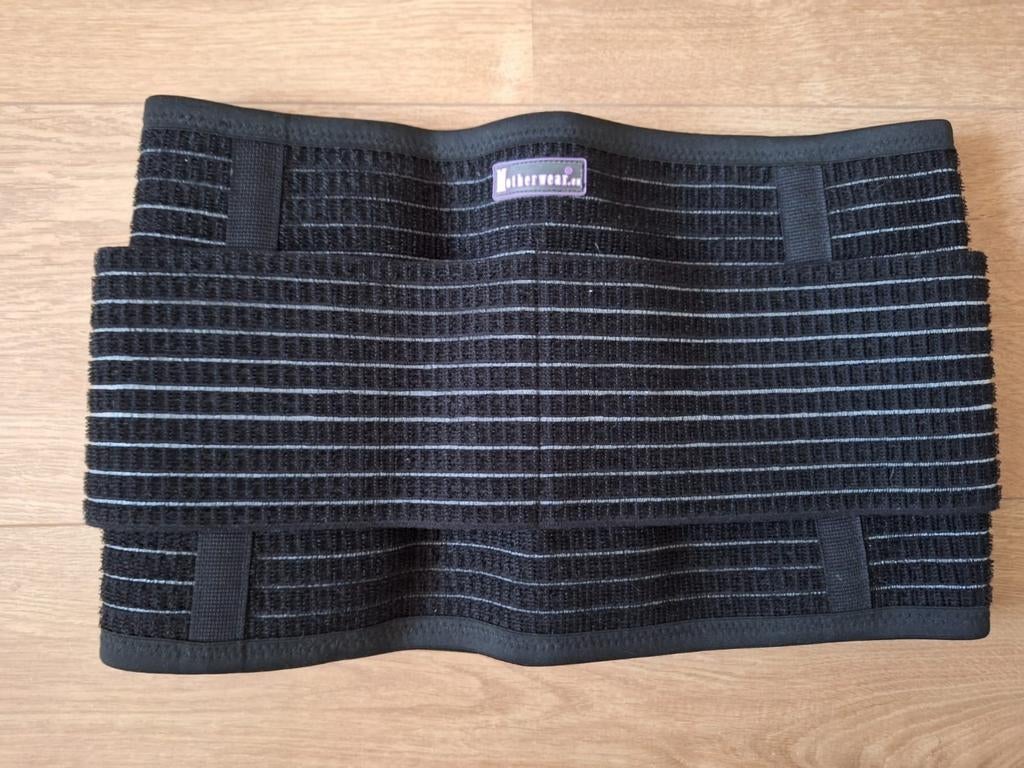 Motherwear sluitband postpartum maat S, Zo goed als nieuw, Maat 36 (S), Zwart, Buikband