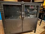 Metalen kast dressoir, Ophalen, Met deur(en), 50 tot 100 cm, Zo goed als nieuw