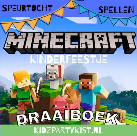 Minecraft Kinderfeestje Draaiboek Speurtocht en Spelletjes, Ophalen, Nieuw