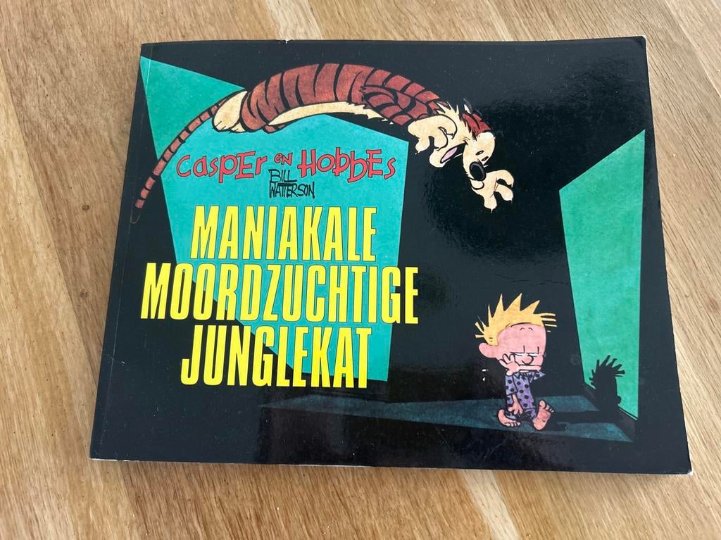 Casper en Hobbes maniakale moordzuchtige junglekat, Boeken, Eén stripboek, Ophalen of Verzenden, Gelezen