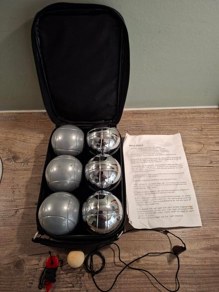 Jeu de boules ballen, Ophalen of Verzenden, Zo goed als nieuw