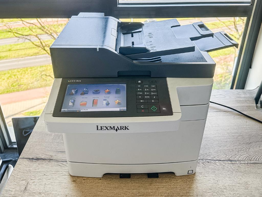 Lexmark CX510de kleuren laserprinter – meerdere beschikbaar!, Computers en Software, Printers, Ophalen, Lexmark, All-in-one, Zo goed als nieuw