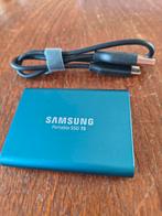 Samsung T5 500 GB SSD Drive, Computers en Software, Harde schijven, SSD, Ophalen of Verzenden, Zo goed als nieuw, Laptop