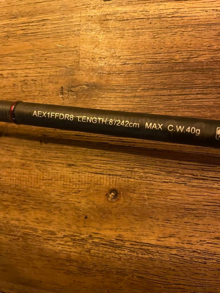 Shimano Finesse Feeder 8ft (242cm) - Zo goed als nieuw, Ophalen, Zo goed als nieuw, Werphengel