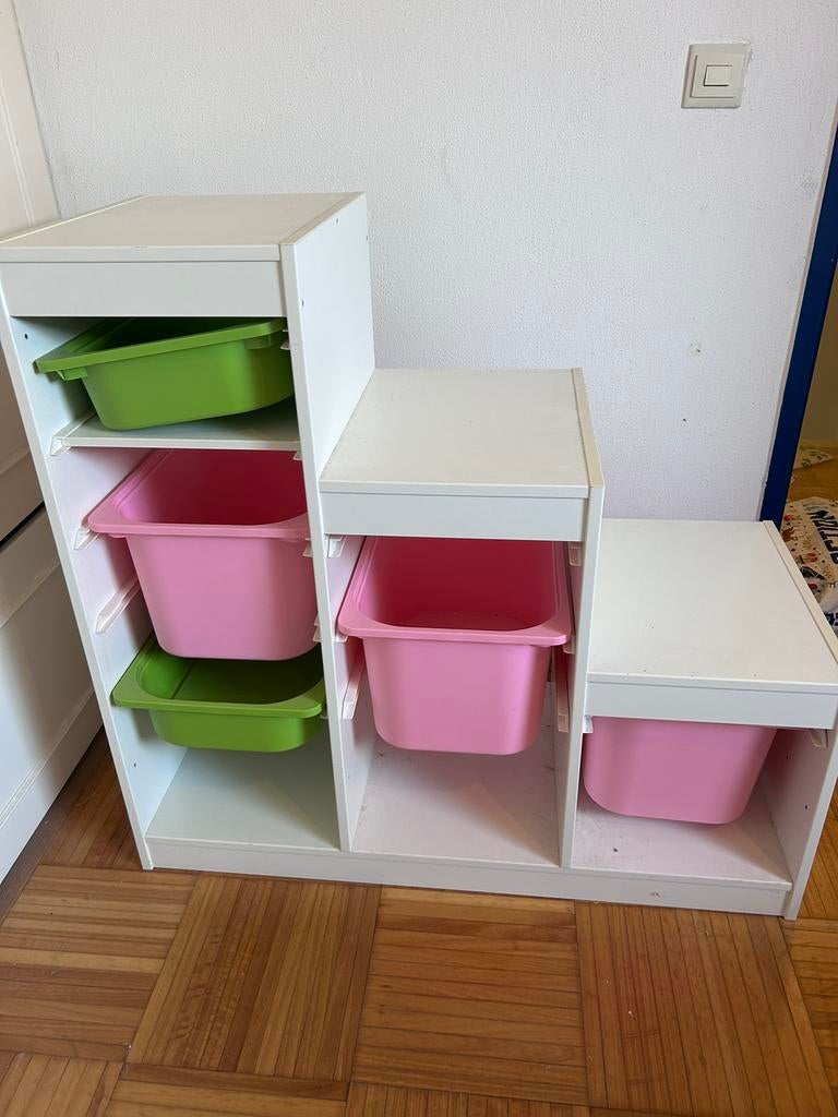 Ikea Trofast speelgoedkast, Ophalen, Gebruikt, 75 tot 100 cm, Minder dan 50 cm
