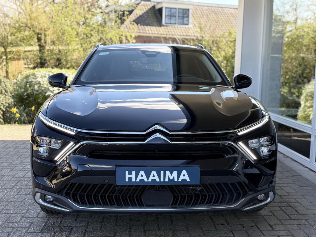 Citroen C5 X 1.6 Plug-in Hybrid 225 Shine | Active PHC verin, Auto's, Citroën, 1350 kg, Gebruikt, 4 cilinders, Zwart