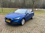 Seat Leon 1.0 TSI 90pk 2021 Blauw, Auto's, Stof, Stationwagon, Handgeschakeld, Grijs