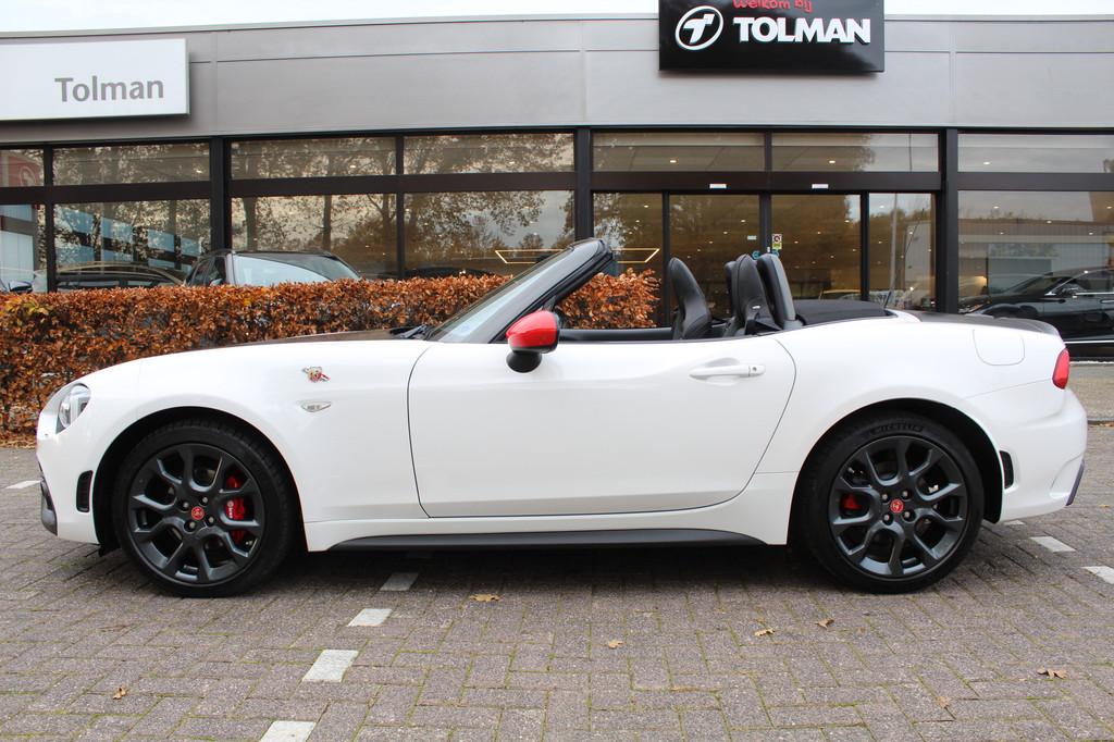 Fiat 124 Spider 1.4 Turbo Abarth | Rijklaar | NL-auto| 1e Ei, 12 maanden, Achterwielaandrijving, 4 cilinders, Wit