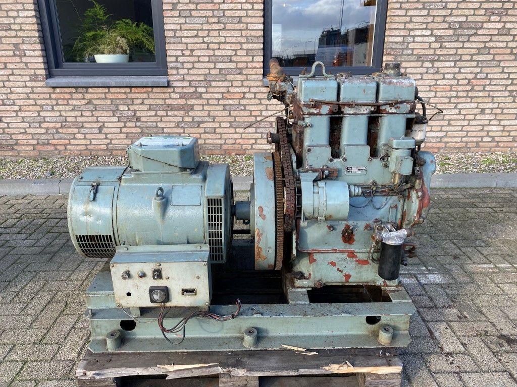 Lister HRW3A Stamford 25 kVA generatorset, Ophalen of Verzenden