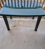 Groene tuintafel van kunststof, Tuin en Terras, Ophalen