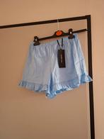 Lichtblauwe short met ruches - Most Wanted, Kleding | Dames, Maat 38/40 (M), Kort, Blauw, Ophalen of Verzenden