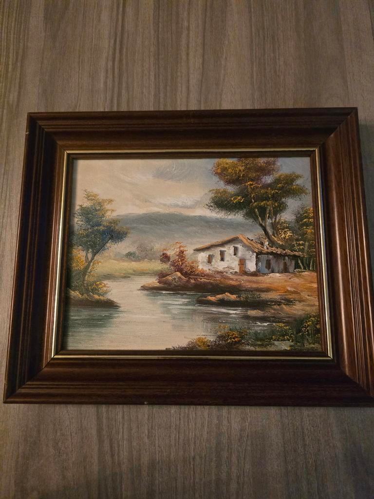 Mooi schilderijtje, Antiek en Kunst, Kunst | Schilderijen | Klassiek, Ophalen