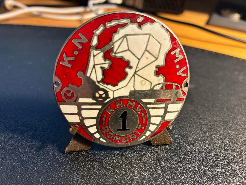 KNMV penningen en speldjes, Verzamelen, Ophalen, Gebruikt, Sport, Speldje of Pin