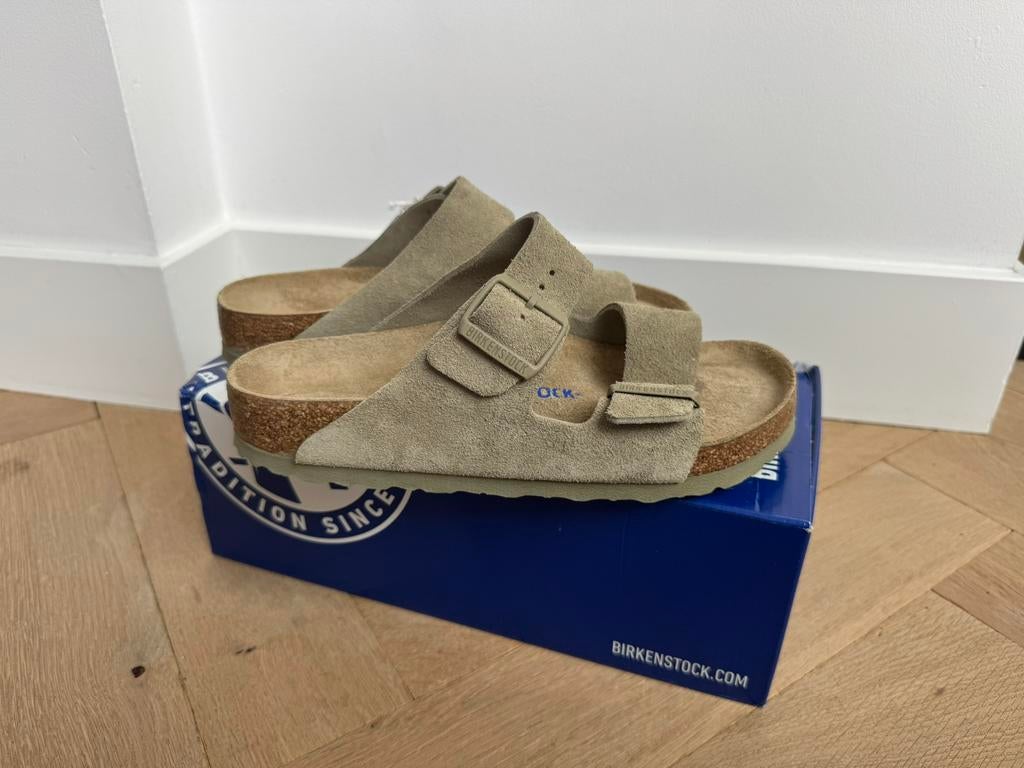 Birkenstock Arizona Khaki maat 37 !! NIEUW !!, Overige kleuren, Nieuw, Sandalen of Muiltjes, Ophalen of Verzenden