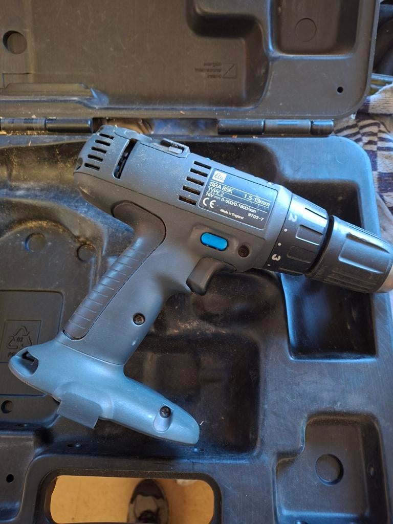 Elu Accu Boormachine SBA 85K 18V in Koffer, Ophalen of Verzenden