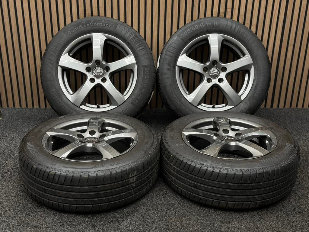 16 inch Ford Transit Tourneo Connect 5x108 ET50 205/60/16, Auto-onderdelen, Banden en Velgen, Ophalen, 16 inch, ., Banden en Velgen