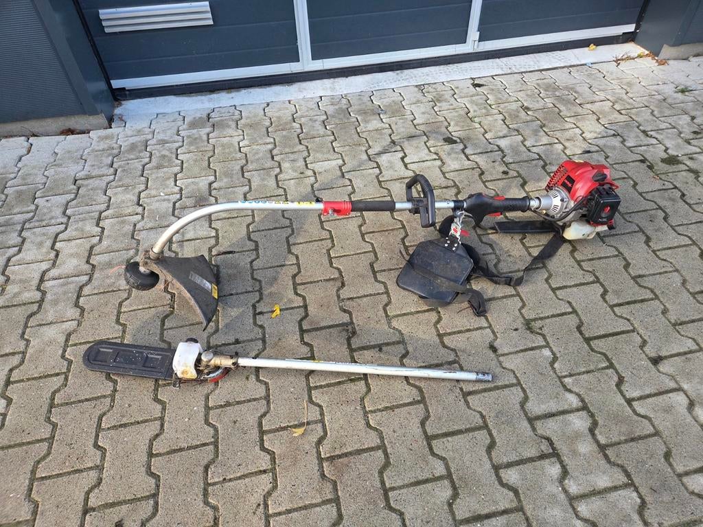 Bosmaaier met kettingzaag, Benzine, Gebruikt, Combi, Kettingzaag