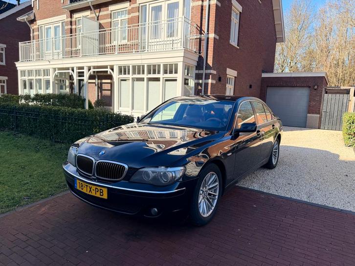 BMW 7-Serie 3.0 730LD AUT 2007 Zwart, Auto's, BMW, Particulier, 7-Serie, Diesel, D, Sedan, Automaat, Origineel Nederlands, Zwart