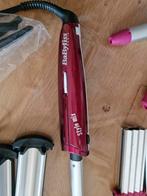 BaByliss Style Mix Krultang en Wafeltang Set, Ophalen of Verzenden, Gebruikt, Haarverzorging