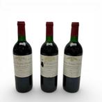 Wijnfles (3x), chateau Godeau-Ducarpe 1987, Frankrijk, Ophalen of Verzenden, Rode wijn, Vol