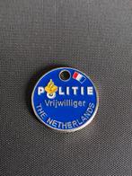 winkelwagenmuntje politie vrijwilliger, Verzamelen, Winkelwagenmuntjes, Ophalen of Verzenden