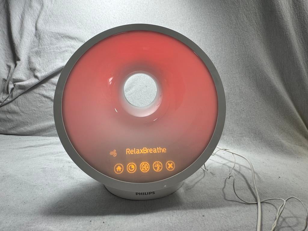 Philips HF3650 wakeup light wekker, Ophalen of Verzenden, Gebruikt, Digitaal