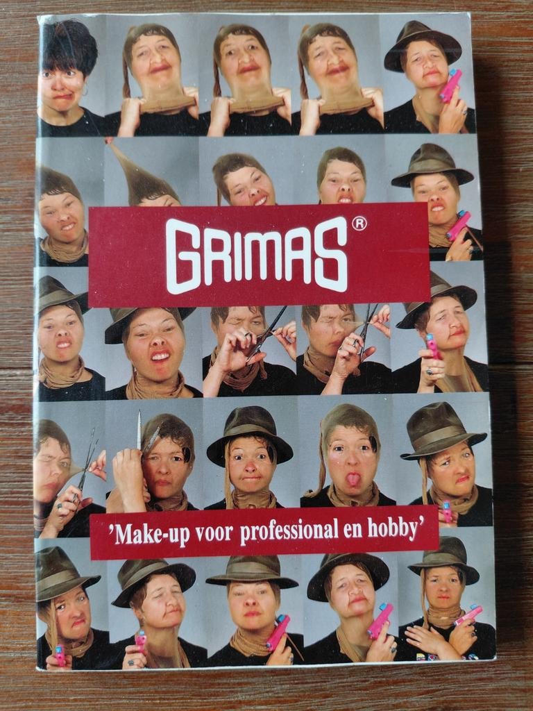 Grimas: Make-up voor professional en hobby - Grimeren boek, Boeken, Ophalen of Verzenden, Gelezen, Overige onderwerpen, Grimas
