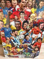 Voetballegende Poster - Iconische Spelers, Verzamelen, Sportartikelen en Voetbal, Ophalen of Verzenden, Zo goed als nieuw, Overige sporten